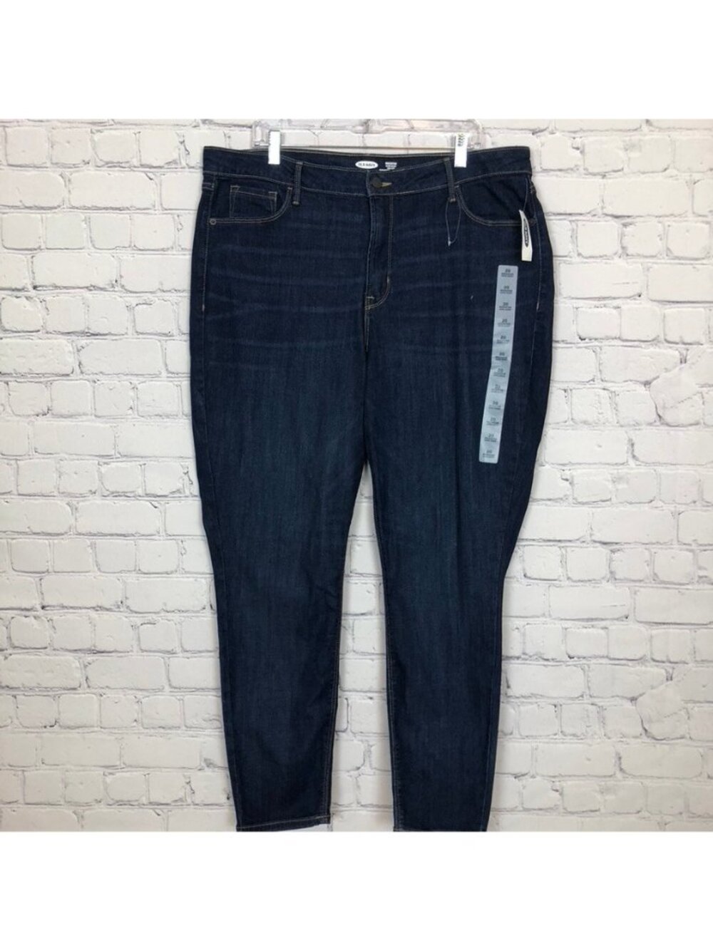 NWT Old Navy Rockstar Jeans Plus Size 20 Super Skinny High Rise
